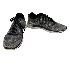 Nike Free TR Flyknit Oreo Black White Wolf Grey‎ Sneakers 718785-001 Size 7